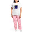 thumbnail image 4 of CafePress - Mckinney Coat Of Arms Women's Light Pajamas - Women's Short Sleeve Print T-Shirt and Pants Light Cotton Pajama Set, 4 of 7