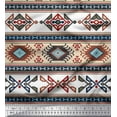thumbnail image 1 of Soimoi Cotton Voile Fabric Stripe & Ikat Kilim Print Fabric by Yard 42 Inch Wide, 1 of 1