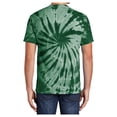 thumbnail image 2 of Yellow Rooster Men's Short Sleeve Tie-Dye Male Cotton T-Shirts Forest Green 2XL, 2 of 6
