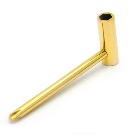 

Guitar Truss Rod Wrench 1/4 6.35mm Hexagon Socket Neck Fingerboard Tool with Phillips Screwdriver