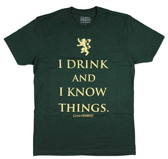God Of T**s & Wine Tyrion mens funny tshirts Game Of Thrones inspired 