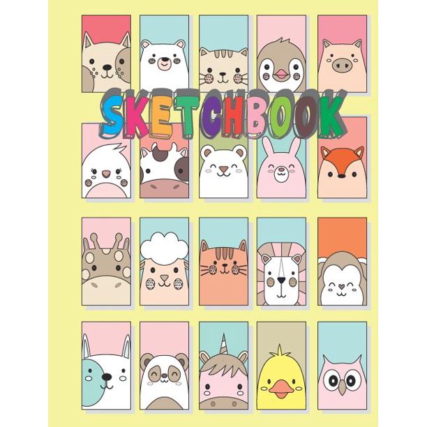 Cute Sketchbook Sketchbook Children Sketch Book for Drawing Practice