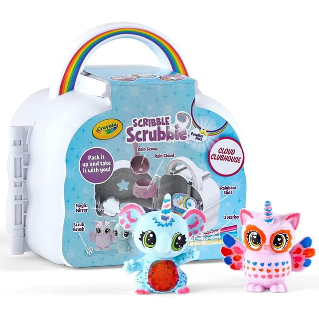 Crayola. Scribble Scrubbie, Cloud Clubhouse Crayola 1