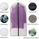 thumbnail image 2 of Bolsas para ropa, [6 piezas] Funda transparente para ropa, con cremallera, 2 of 4