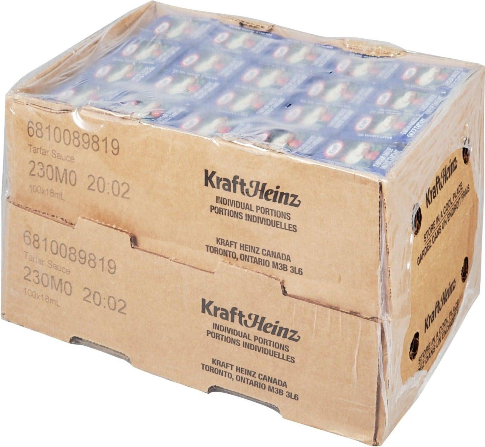 Kraft Tartar Sauce Portions - Convenient Single Servings - Perfect for  Seafood, Fish Fillets, and Sandwiches - 18ml - Pack of 200 - (200x18ml) -  Walmart.ca