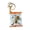 Orange, variant on Weird Collectible Peanut Keychain Lightweight Practical Bag Hanging Ornament for Everyday Use Travel and Ideas