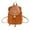 Brown, variant on WIZUTIZ Backpack for Women Womens Backpacks with Adjustable Strap Zipper Pockets Backpacks Medium Solid Bags Waterproof Lightweight Bag 1 PC Khaki