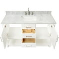 thumbnail image 6 of Ariel R055SCW2RVOMNB Bayhill 55" Free Standing Single Rectangular Basin Vanity Set - Blue, 6 of 7