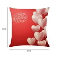 thumbnail image 6 of Vikakiooze Lovers Series Valentine's Day Confession Pillow Cover Cushion Cover 45x45cm, 6 of 6