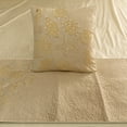 thumbnail image 4 of King Queen Twin Beige Handmade Twin 53"x18" Bed Runner With Pillow Cover, Pearl Embroidery Bed Scarf on Linen fabric - Off To The Sea, 4 of 4