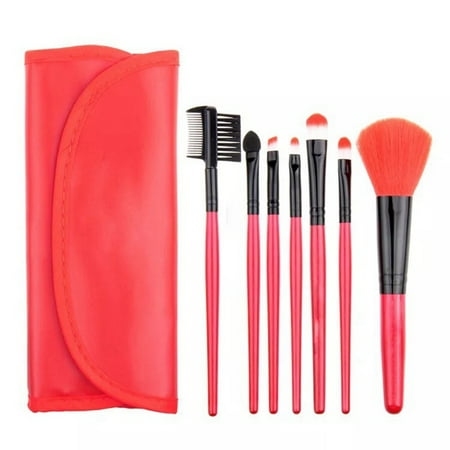 Fancyleo 2019 Hot Sale!! Professional 7 Pcs Makeup Brush Set Tools Make-Up Toiletry Kit Brand Make Up Brush Set