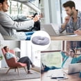 thumbnail image 4 of Memory Foam Donut Pillow Tailbone Cushion Hemorrhoid Support Grey, 4 of 5