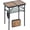 Retro Wooden-grained, variant on Mini Folding Camping Table - 2ft RV Space-Saving Table& /Learning Desk, Anti-Stain Desktop for Outdoor Glamping/Picnic/Patio & Indoor Decor (Retro )