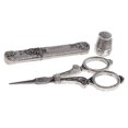 thumbnail image 1 of 3 Piezas Tijeras Dedal Agujas de Acero Inoxidable DIY Herramientas de Costura Sunnimix Tijeras de coser, 1 of 8
