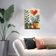 thumbnail image 5 of 12x16 inch Plant Potted Oil Paintings On Canvas Wall Art,Garden Painting Decor Accessory,Funny Plant Potted Modern Art Painting Poster,Gifts For Potted Plant Lovers,Bedroom,Man Cave,Florists, 5 of 6