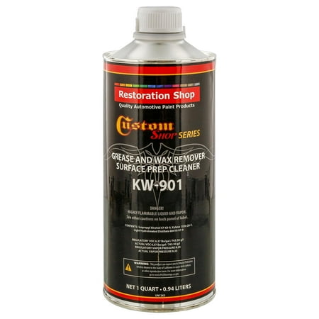 Base Prep Wax - 1 Quart of KW901 Grease and Wax Remover Surface Prep Cleaner
