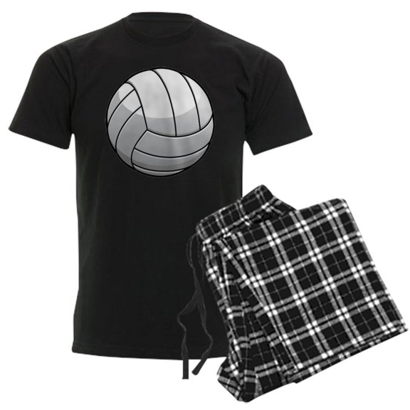 CafePress - Volleyball Gifts Pajamas - Men's Dark Loose Fit Cotton Pajama Set