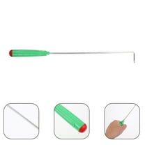 UPGRATOR 2Pcs Fireplace Poker Iron Tool for Fire Pit Accessories for Outside