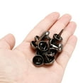 thumbnail image 4 of Unique Bargains 15x20mm Mini Brads Round Paper Fasteners for Art Crafting, Dark Grey 100pack, 4 of 5