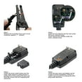 thumbnail image 2 of ELEGRP G1215PM2 G20PMSR Patented Auto-Monitoring GFCI Replacement Plug Assembly, Manual Reset 15 Amp Non-Grounded 2 Wires 2-Prongs for Power Tools, Lawn Equipment etc, UL Listed, 1 Pack, Black, 2 of 10