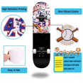 thumbnail image 5 of 50 pegatinas de béisbol, tatuajes de béisbol de vinilo impermeables para niños y adultos, calcomanías deportivas para botellas de agua para portátiles de snowboard, 5 of 5