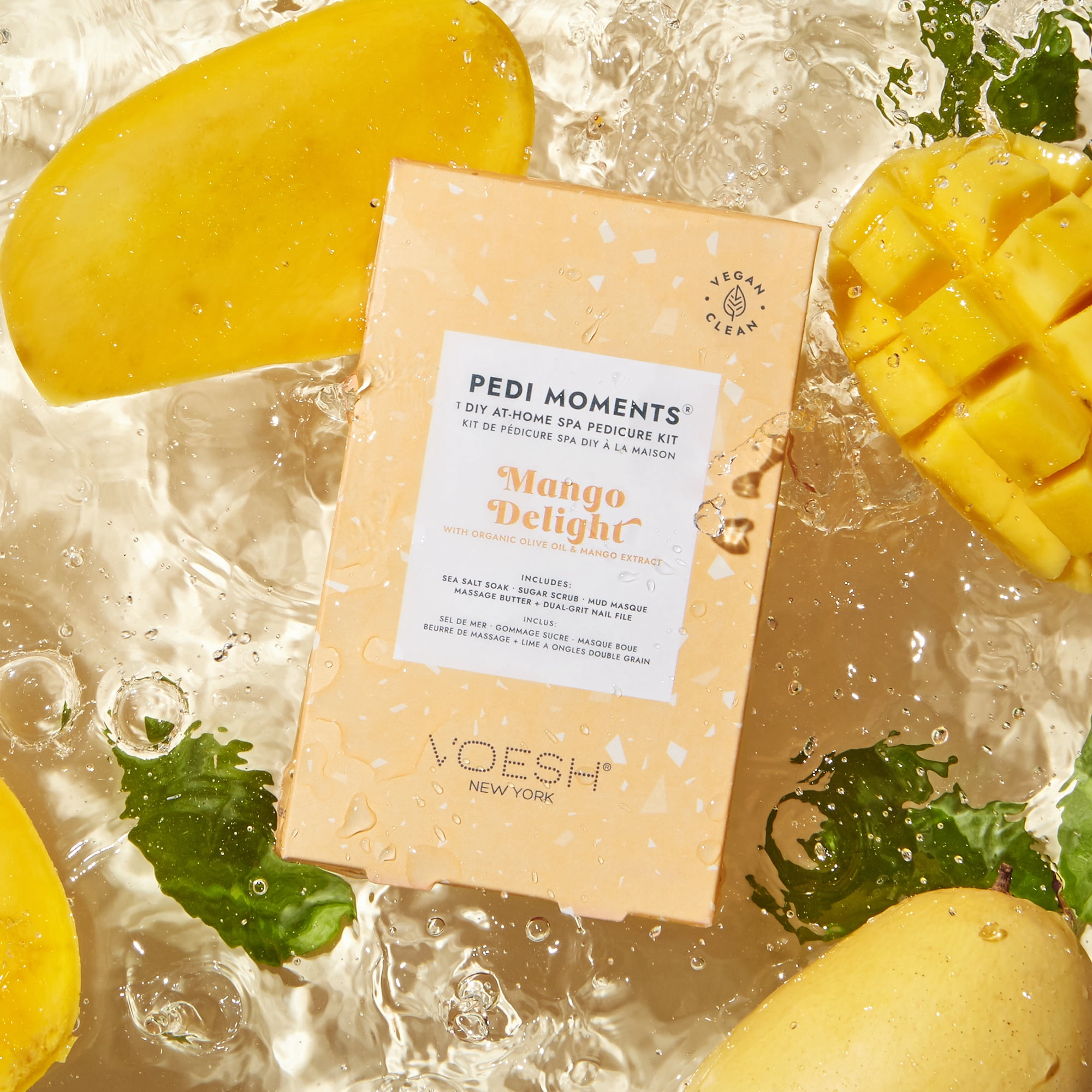 VOESH Pedi Moments 4 Step Pedicure Treatment in Mango Delight