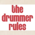 thumbnail image 4 of CafePress - The Drummer Rules Tote Bag - Unisex Canvas Tote Bag, Beige, 1-Piece, 4 of 8