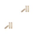 thumbnail image 1 of Decodeary Wear-resistant Trumpet Springs High Strength Practical Shock Spring Rustproof Woodwind Horn Spring Good Elasticity 2Set, 1 of 6