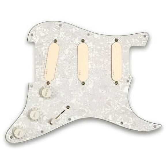 EMG - David Gilmour Active Pickup Pickguard Set - White