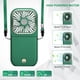 thumbnail image 4 of RV Ventilador USB Mini ventilador colgante silencioso, recargable por USB con 3 velocidades, ventilador plegable y portátil para el hogar, la oficina y los viajes (verde) oso de fresa Electrónica, 4 of 5