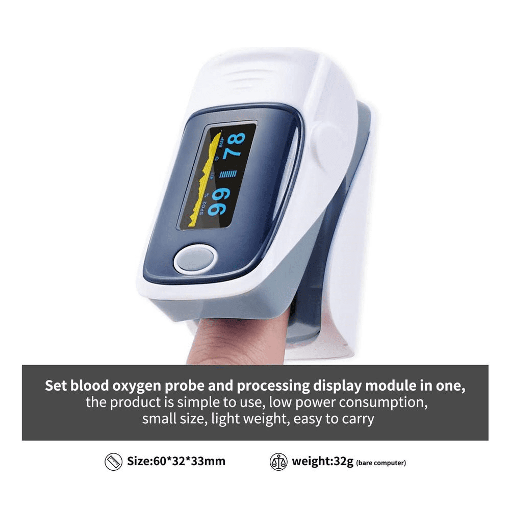 Blood Oxygen Meter SpO2 Monitor 