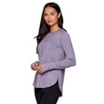 thumbnail image 3 of RBX Active Women's Super Soft Long Sleeve Yoga Tunic Top, 3 of 5