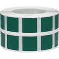 thumbnail image 2 of Green Square Stickers | 0.5" Inch Square | 1000 Pack, 2 of 3