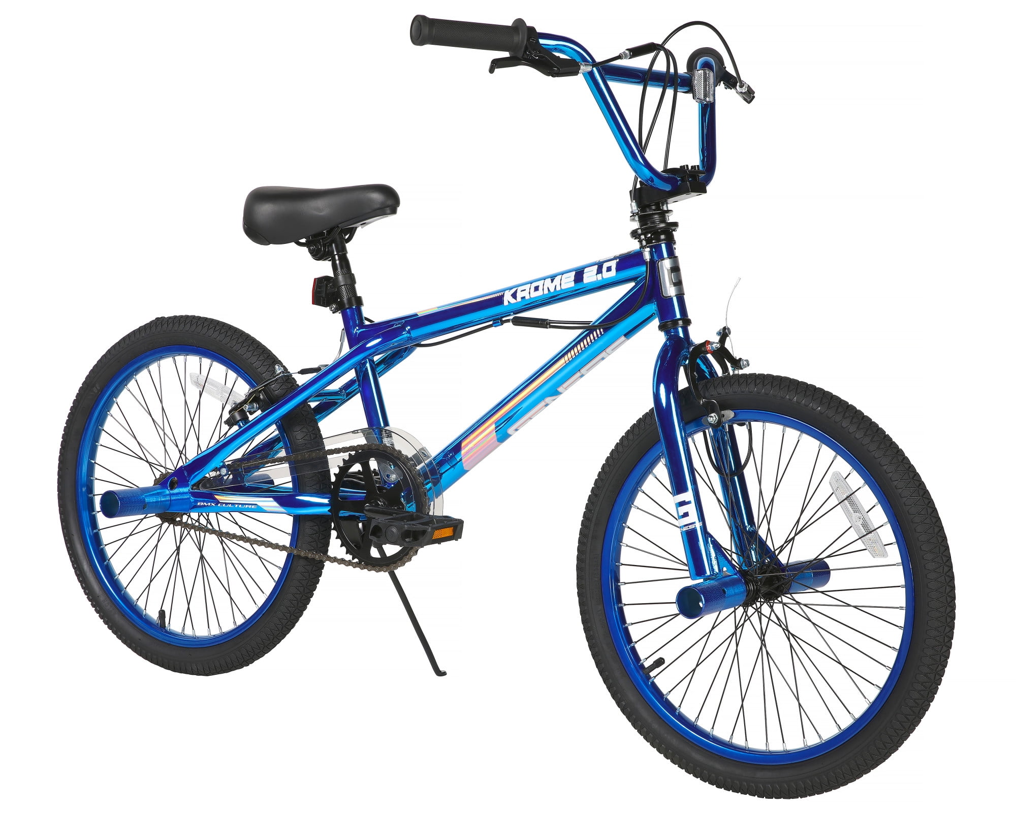 blue bmx bike 20 inch