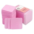 thumbnail image 2 of Lingettes de Colle pour Extensions de Cils Greffage Raclettes de Colle Rose 400 Pcs 1.9x1.9x0.04 Po, 2 of 8