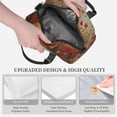 thumbnail image 3 of Fotbe Rose Cute Guinea Pig Bolsa de Almuerzo con Estampado, Lonchera Aislada, Contenedores de Comida Reutilizables Tipo Cooler a Prueba de Fugas, 3 of 7