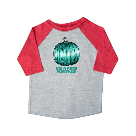 

Inktastic Allergy Awareness I m a Rare Pumpkin in Teal Marker Gift Toddler Boy or Toddler Girl T-Shirt