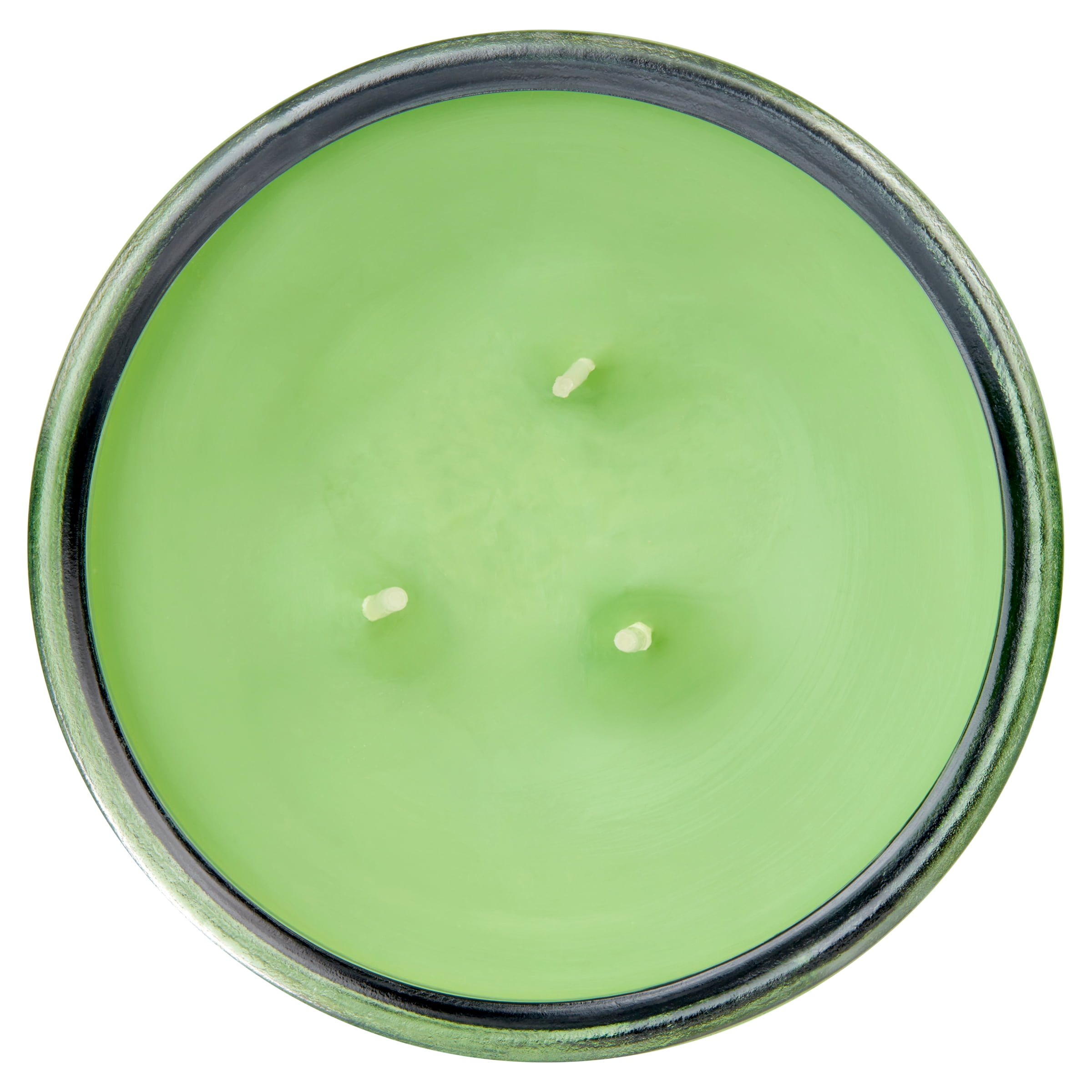 Mainstays Sweet Apple Scented 3-Wick Glass Jar Candle, 11.5 oz.