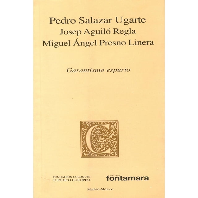 GARANTISMO ESPURIO Fontamara 9786077921981