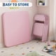 thumbnail image 2 of Yeshouse Juego de mesa plegable para niños de 3/5 piezas con sillas tapizadas, mesa cuadrada y estructura de metal, ideal para actividades y aulas de guardería, 2 of 8