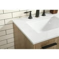 thumbnail image 4 of 24 inch single bathroom vanity in natural oak, 4 of 8