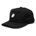 thumbnail image 5 of Dalix Ghost 5 Panel Snapback Cotton Baseball Cap Adjustable Hat Mens in Black, 5 of 5