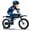 Blue, variant on ICEELF 12/16/20 Inch Kids Bike for Boys and Girls Ages 3-12, Children's Bicycle with Training Wheels or Kickstand, Sound Maker, Number Plate, Dashboard, Bottle Holder, Easy Assembly