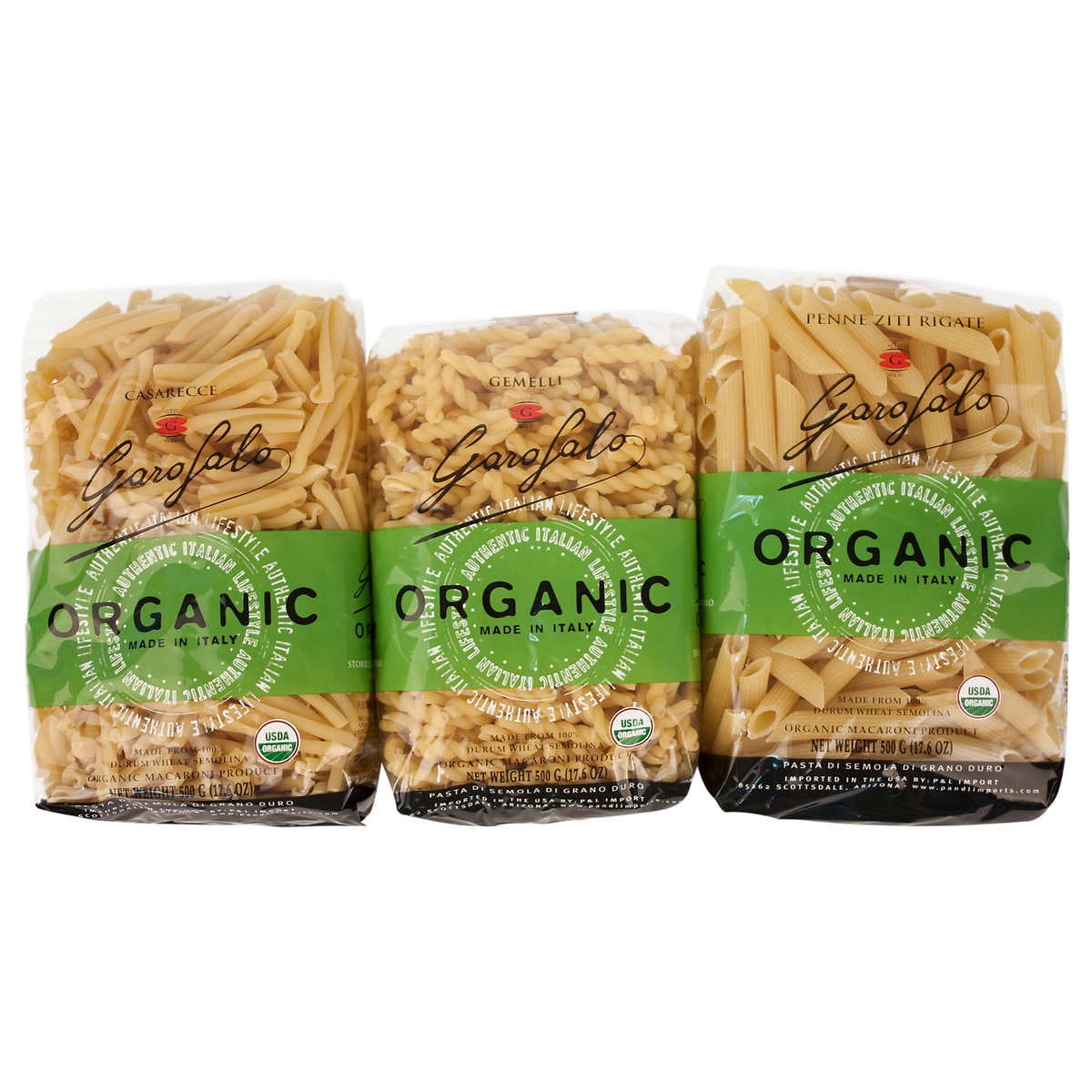 Garofalo Organic Pasta Variety Pack 17 6 oz 6 count Walmart com Garofalo Organic Pasta Variety Pack 17 6 oz 6 count Walmart com