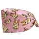 thumbnail image 5 of Gorros de trabajo con estampado de enfermera quirúrgica con estilo, gorros de trabajo elásticos odontología, gorro para fregar, gorro B Macarena Sombreros abultados, 5 of 6