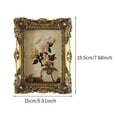 thumbnail image 4 of CarpNettore Modern Resin Animal Figurine And Ornate Vintage Photo Frame Collectible Sculpture for Bookshelf Tabletop Entrance Hallway Centerpiece Wedding Decorati, 4 of 8