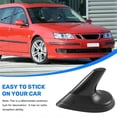 thumbnail image 3 of Black Shark Shape Decoration Antenna for Saab 9-3 9-5 93 95, 3 of 5