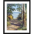 thumbnail image 2 of Art.com Quiet Temple Art Print by A.A. Pfannmuller, Black Frame Wall Art, 17" x 21", 2 of 5