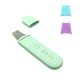 thumbnail image 1 of Depurador de piel: espátula para la piel, limpiador de poros para eliminar puntos negros con 4 modos, herramientas para el cuidado de la piel, extractor de comedones para limpieza facial profunda (verde) Rojo Verde, 1 of 4