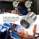 thumbnail image 5 of Válvula de retención de latón Uxcell de 1 paquete, rosca macho de 1/2" a hembra de 1/2" unidireccional, válvula de prevención de retroceso [Plata], 5 of 6